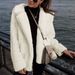 Women's Clothing Fashion Suit Collar Plush Jacket Top Women's Fur Coat Autumn and Winter New Artificial Fur Women_ipsvogv.com