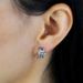 Women's Jewelry Cross Earrings Gold Silver Gun Black And Three Colors Of Sword Of Justice Earrings Jewelry_ipsvogv.com