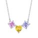 Candy zircon inlaid necklace sterling silver all match clavicle chain jewelry silver jewelry_ipsvogv.com