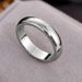 Men's Simple Single, Plain Trendy Men's Niche, Tail Ring, Women's Couple Jewelry_ipsvogv.com