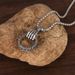 Silvr Long Pndant Fashion Mn's and Womn's Prsonality Gothic Punk Styl Sklton Hand Grab Ring Ring Pndant_ipsvogv.com