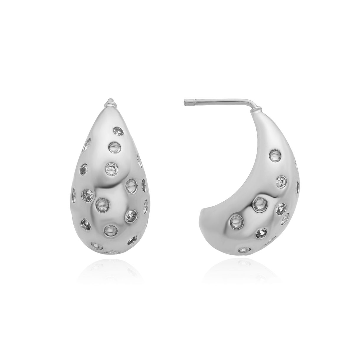 Women’s Jewelry Set Fashion Copper Plated Real Gold Metal Style Water Drop Earrings Niche Design High End Light Luxury Earrings Jewelry For Women_ipsvogv.com