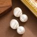 French Style Light Luxury Fashionable Brushed Matte Pearl Pendant For Women With A Sense Of Luxury, Simple And Genuine_ipsvogv.com