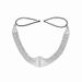 Bridal elastic multi layer rhinestone headband elastic chain decorative headdress fashionable personality festival hair accessories_ipsvogv.com
