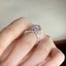 Light Luxury Niche Taro Purple Zircon Inlaid Full Diamond Four Claw Bursts With Summer Versatile Index Finger Ring_ipsvogv.com
