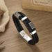 Alloy Magnetic Buckle Leather Cord Handmade Woven New Fashion Bracelet For Men And Women_ipsvogv.com