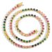 Unisex Hip Hop Color Love Tennis Chain Rainbow Zircon Personality Trendy Hip Hop Necklace Heart Shape_ipsvogv.com