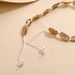 Jewelry New Ethnic Style Gold Handmade Woven Rope Shell Necklace Ornament_ipsvogv.com