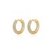 Women's Jewelry Shining Zircon Hoop Earrings Light Luxury High End Design Diamond Studded Plain Hoop Earrings Fashionable Earrings_ipsvogv.com