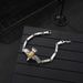 New Style Fashionable And Personalized Little Golden Eagle Bamboo Knot Bracelet Handpiece_ipsvogv.com