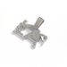 New Product Full Diamond Letter LA Plate Snake Shaped Personalized Pendant Fashion Logo Cuban Chain Necklace Jewelry_ipsvogv.com