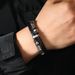 hot selling accessories, simple creative braided leather bracelets, leather bracelets, fashion accessories_ipsvogv.com