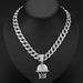 hot Selling Fashionable Diamond Inlaid Exquisite Hollow Basketball Frame Pendant Necklace Creative Sports Trend_ipsvogv.com