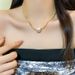 2023 New Double Layer Pearl Small And Popular, High Grade Titanium Steel Women's Versatile Style Necklace, Handsome_ipsvogv.com