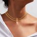Brass Electroplated Gold Hot Selling Heavy Industry High-end Men's Women's Necklac Fashionable And Versatile_ipsvogv.com