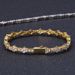 Men's Jewelry Hip Hop Full Diamond Zircon Necklace Jewelry Men's Trendy Brand Single Row Chain Personality Bracelet Set Accessories_ipsvogv.com