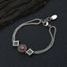 Men's Jewelry Stainless Steel Bracelet Jewelry Fashionable And Versatile High End Ruby Light Luxury Titanium Steel Jewelry_ipsvogv.com