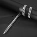 Special Offer Classic Silver 12mm Shaped Men's And Women's Hip Hop Trendy Full Diamond Cuban Necklace_ipsvogv.com