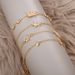 Minimalist And Minimalist Female Personality Butterfly Studded Diamond Blooming Flower With Four Piece Set Bracelet_ipsvogv.com