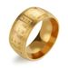 Titanium Steel Taiyi Golden Curse Taiji Bagua Yin Yang Totem Personalized Ring, Men's Hot Selling Jewelry_ipsvogv.com