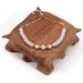 Of Love Pink And White Peanuts Natural Freshwater Pearl Bracelet Necklace Set Female_ipsvogv.com