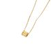 Korean version simple titanium steel small waist necklace female stainless steel collar chain temperament_ipsvogv.com