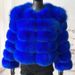 Women's Clothing fur coat fox fur patchwork winter thick warm long sleeve short fur coat_ipsvogv.com