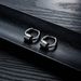 Men's Jewelry Circle Earrings Stainless Steel Personality Trend Retro Fashion Titanium Steel Earrings_ipsvogv.com