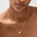 Ins Full Inlaid Zircon Heart Necklace Female French Light Luxury Creative Design Sweet Temperament Necklace_ipsvogv.com