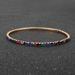 Multicolor Rhinestone Elastic Shiny Simple Bracelet Jewelry for Women F7310_ipsvogv.com