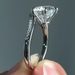 Minimalist Jewelry S Silver Plated Simulated Zircon Proposal Wedding Ring Female_ipsvogv.com