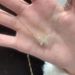 【 26000 Reviews 】 JUSONG KLEIN Titanium Steel Butterfly Necklace Women's Summer Light Luxury Niche Design Zirconia Lock_ipsvogv.com