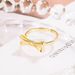 Bow Female Minimalist Style, Niche Design, Cute And Sweet Temperament, New Opening Ring, Ins Index Finger Ring_ipsvogv.com