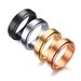 Men's Jewelry Rotatable Stainless Steel Male And Female Couple Ring Gold 6MM Rotating Smooth Plain Ring Index Finger_ipsvogv.com