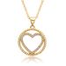 Gold Electroplated Copper Clavicle Necklace For Women - Micro Inlaid Smart Jewelry, Minimalist Celebrity Style Chain_ipsvogv.com