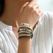 Fashionable women's hip-hop simple and personalized bead versatile couple bracelet, handmade accessory_ipsvogv.com
