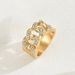 2024 hot selling new diamond inlaid niche cross winding design plain index finger versatile ring_ipsvogv.com