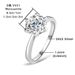 Pure Silver Classic Mosang Stone Six Claw Ring for Women's Proposal Men's Simple and Versatile Instagram_ipsvogv.com