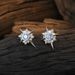 Eight Pointed Star Men's Trendy Blue, High-end, Simple And Versatile Earrings, Women's Hip-hop Personalized,_ipsvogv.com