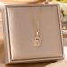 Japanese Korean Light Luxury Design Titanium Steel Necklace, Women's Micro Inlaid With Diamonds, M-square Brand, 7_ipsvogv.com
