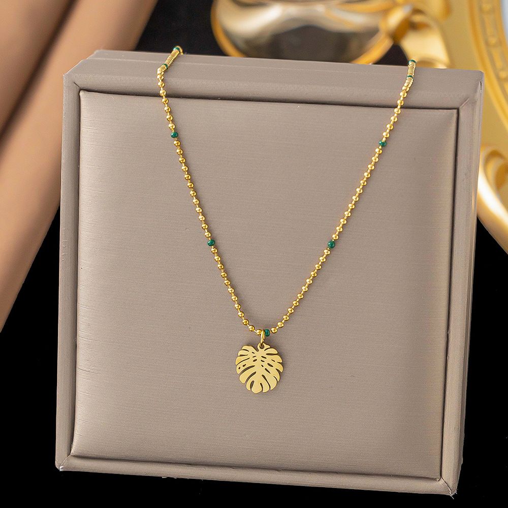 【 New Product 】 Titanium Steel Non Fading Three-layer Cross Starfish Shell Necklace New Accessory_ipsvogv.com