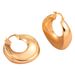 Full Glossy Concave And Convex Hollow Earrings C Shaped Earrings New Simple And Fashionable High End Earrings For Women_ipsvogv.com