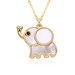 Personality Fashion All Match Elephant Pendant Hip Hop Exaggeration For Inlaid Zircon High End Necklace Female Accessories_ipsvogv.com