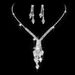 WISHING STAR - Diamond Bridal Jewelry Set (European & Korean Inspired Necklace & Earrings, Wedding Wishes Collection)_ipsvogv.com