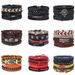 Hot Selling Woven Combination Set Leather Rope Trendy DIY Bracelet Wristband_ipsvogv.com