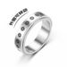Star Moon Titanium Rotating Men's Stainless Steel Couple Ring_ipsvogv.com