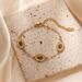 Women's Jewelry Fashion Retro K Gold Plated Stainless Steel Bracelet INS Niche Personality Versatile Bracelet_ipsvogv.com