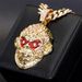 Alloy Black Mythical Necklace Peripheral Pendant Personality Great Sage Sun Wukong Sweater Chain_ipsvogv.com