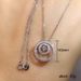 Cao Shi's Live Broadcast Hollowed Out Full Diamond Smart Pendant Necklace Chain (with Ordinary O-shaped Chain)_ipsvogv.com
