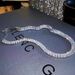 Light luxury high end zircon necklace simple and fashionable neck chain high end temperament short clavicle chain personality fashionable jewelry_ipsvogv.com